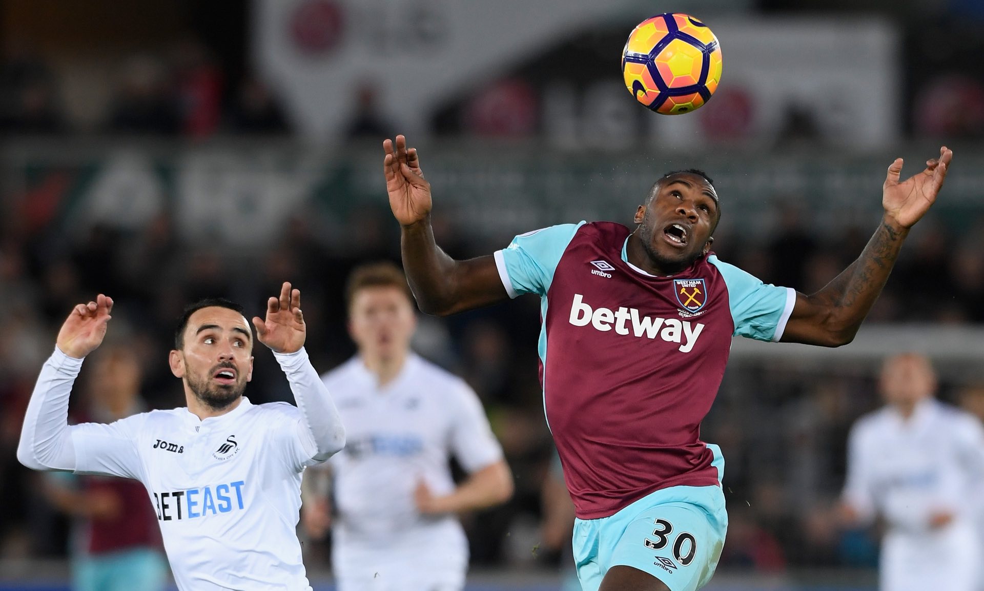 在英超的一 在英超的一